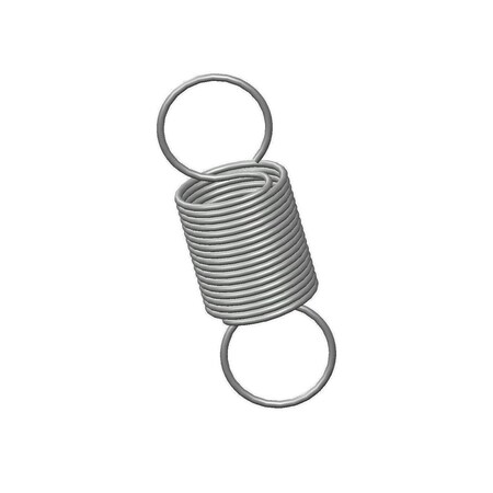 Approved Vendor Extension Spring, O= .125, L= .38, W= .008 G909974515